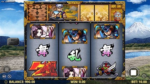 The Samurai Rumble Game From Phoenix 7 Slots