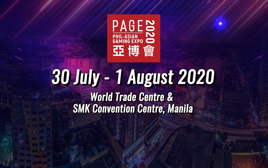 PAGE 2020: 30 July - 1 August 2020 at World Trade Centre & SMK Convention Centre, Manila