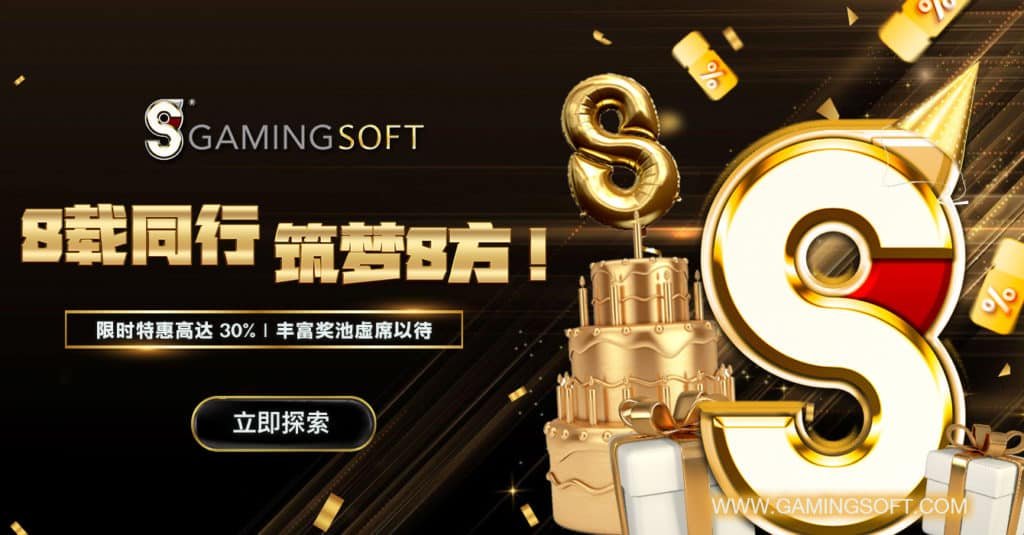 乐游国际 8 周年庆 限定促销邀您共创共赢 1 Anniversary Banner CN 1